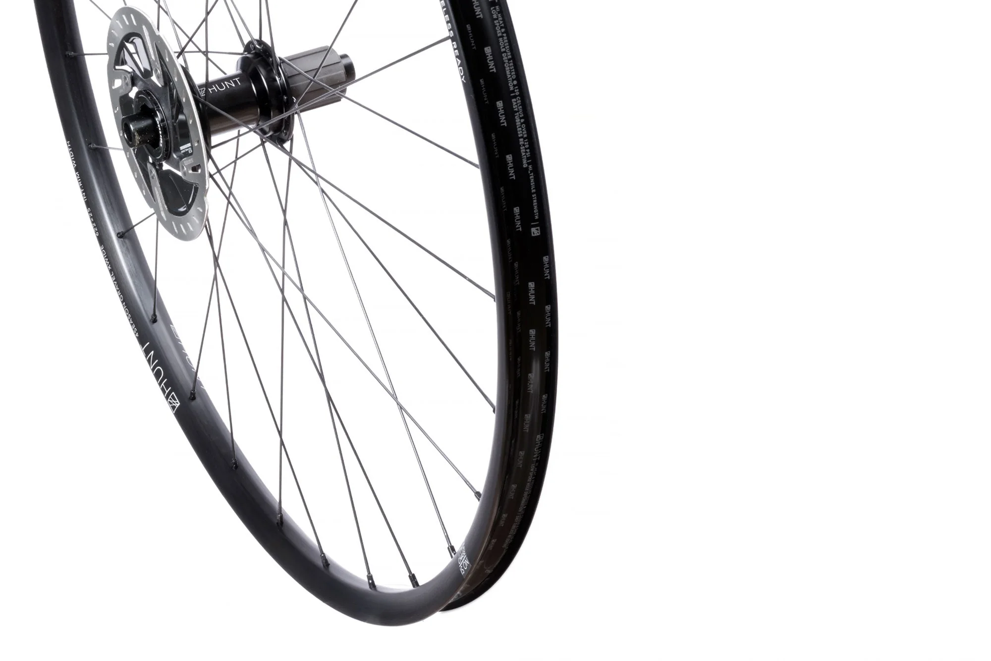 RE:NEW HUNT 4 Season Gravel Disc X-Wide Wheelset - Image 3